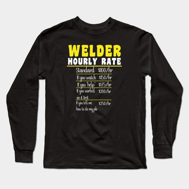 Welding Long Sleeve T-Shirt by Xtian Dela ✅